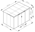 Rojaplast S2001C domek