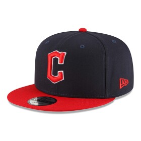 New Era Pánská kšiltovka Cleveland Guardians MLB Basic Logo 9FIFTY Snapback
