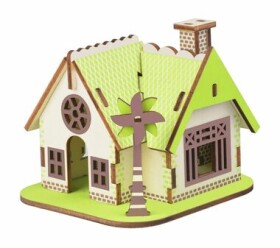 Woodcraft Dřevěné 3D puzzle Dům Ellie