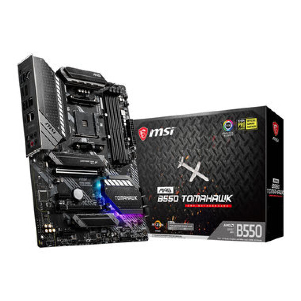 MSI MAG B550 TOMAHAWK / AMD B550 / DDR4 / SATA III RAID / USB / 2.5GLAN / M.2 / sc.AM4 / ATX (MAG B550 TOMAHAWK)