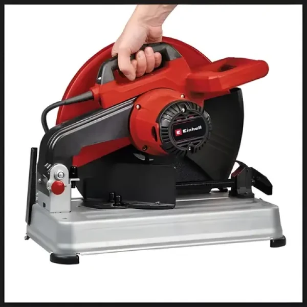 Einhell TC-MC 355/1 červená / Pila na kov / 2200W / 355 mm x 25,4 mm / 4200 ot./min (4503139)