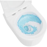 MEXEN/S - Sofia Závěsná WC mísa Rimless Tornado včetně sedátka s slow slim, duroplast, bílá lesk 30540100T