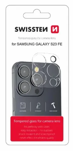 SWISSTEN Ochranné sklo čoček fotoaparátu pro SAMSUNG GALAXY S23 FE (94500206)
