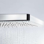 HANSGROHE - Rainmaker Select Hlavová sprcha 460, 2 proudy, sprchové rameno 46 cm, černá/chrom 24005600