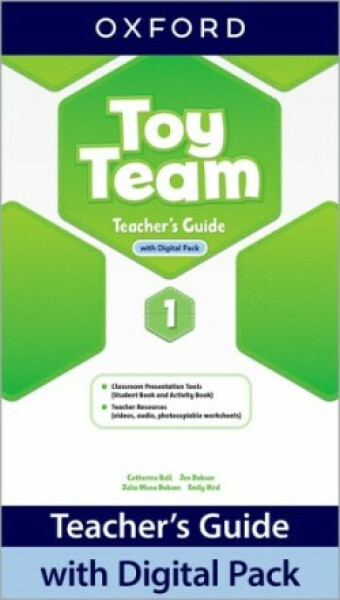 Toy Team 1 Teacher's Guide with Digital Pack