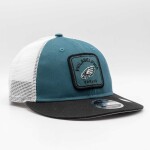 New Era Pánská kšiltovka Philadelphia Eagles NFL Patch Trucker Low Profile 9FIFTY Snapback
