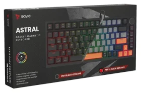 SAVIO ASTRAL Black Jade / Herní klávesnice / TKL / RGB / USB-C (ASTRAL OUTEMU JADE 3 COLOURS)