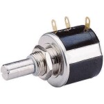 Piher T21TH-M0607253B2020MTA, T21TH-M0607253B2020MTA otočný potenciometr, Stereo, 0.1 W, 25 kΩ, 1 ks