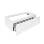 Koupelnová skříňka s umyvadlem SAT Evolution 98x30x44,8 cm bílá mat SATEVO100WMU2 SATEVO100WMU2