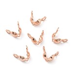 Bižuterní kalota - různá provedení - 8 x 4 mm - 10 ks Barva: Zlatá