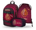 BAAGL SET 3 Skate Harry Potter Bradavice vínový: batoh, penál, sáček (A-35421)