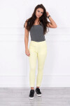 Kalhoty v barvě denim yellow M