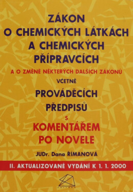 Polygon Zákon o chemických látkách a chem. přípravcích - Dana Římanová