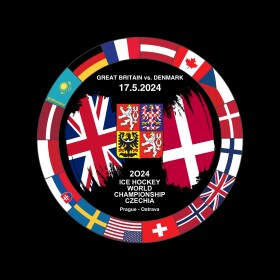 Puk Ice Hockey World Championship Czechia MS 2024 Dueling 17.5.2024 Great Britain vs. Denmark