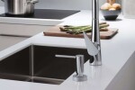 HANSGROHE - Příslušenství Dávkovač mycích prostředků A51, 500 ml, chrom 40448000