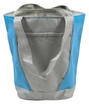 RULYT Chladicí taška plážová 30 l modrá / Chladicí taška / Objem 30 l / 42x36,5x21 cm / 600D polyester