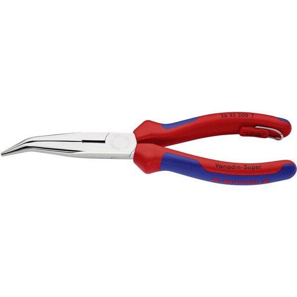 Knipex 26 25 200 T dílna ploché jehlové kleště 40° zahnuté 200 mm