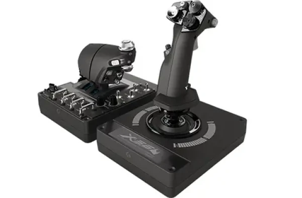 LOGITECH Saitek Pro Flight X56 Rhino / joystick + oddělitelné pedály (945-000059)