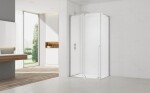 Sprchový kout čtverec 100x100 cm SAT Walk-In Xmotion SATBWIXMN100S100 SATBWIXMN100S100