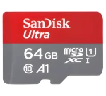 SanDisk Ultra microSDXC 64GB / Paměťová karta / Class 10 / UHS-I / A1 / čtení 140 MB/s (SDSQUAB-064G-GN6MN)