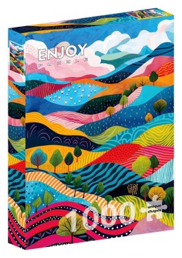 Puzzle Zvlněné kopce 1000 dílků