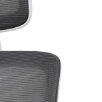 Kancelářská židle, houpací mechanismus, šedá síťovina, KA-Q843 GREY