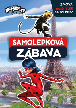 Čarovná Lienka a Čierny Kocúr - Samolepková zábava - kolektiv