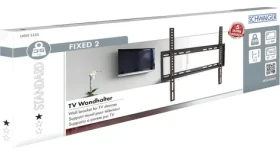 Schwaiger LWHF5535 černá / Nástěnný držák pro TV / 32" - 75" / VESA 400x400 / max 35 kg / výškově nastavitelný (LWHF5535513)