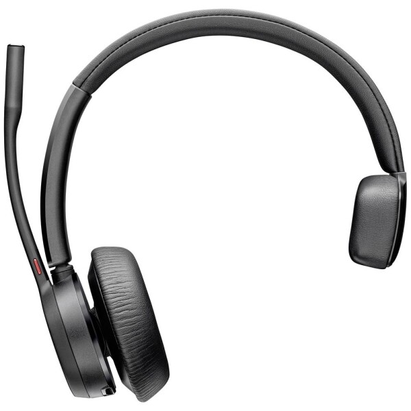 HP Poly Voyager 4310 USB-A Headset +BT700 Dongle Sluchátka On Ear Bluetooth® mono černá Potlačení hluku regulace hlasitosti, Vypnutí zvuku mikrofonu Počítače