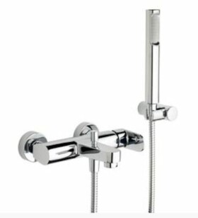 Vanová baterie Paffoni Pavia se sprchovým setem 150 mm chrom CA023 CA023