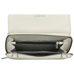 Trendy dámská koženková crossbody peněženka Radola, krémová