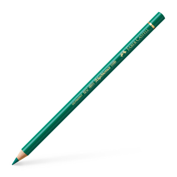 Faber-Castell Faber-Castell, 110066, Polychromos, umělecké pastelky nejvyšší kvality, různé barvy, 1 ks Barva: Dark Phthalo Green 264