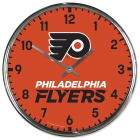 Hodiny Philadelphia Flyers NHL Chrome Team Design