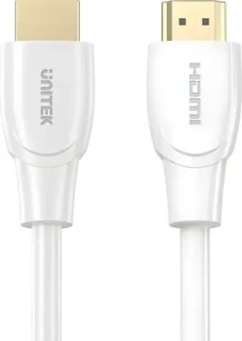 Unitek Kabel HDMI 2.0 bílý / Kabel HDMI / 4K / 1,8 m (C11090AWH03-1.8M)