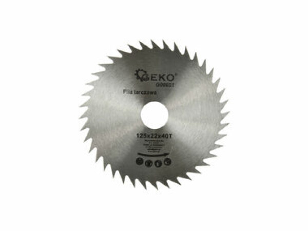 GEKO G00051 / Pilový kotouč / 125 x 22.2 mm / 40T (G00051)