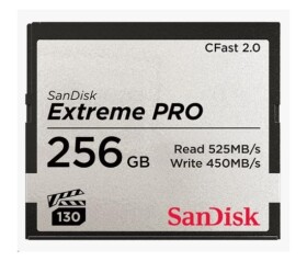 SanDisk CFAST 2.0 256GB Extreme Pro (525 MB/s VPG130) EDF_493053