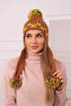 Dámská ušanka Nadia K321 camel UNI