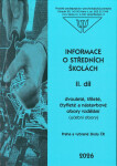 Informace o středních školách II. díl 2025