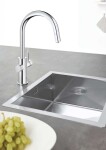 GROHE - Blue Home Dřezová baterie Connected, s chladícím zařízením a filtrací, chrom 31541000