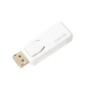 LogiLink CV0100 bílá / Adaptér / DisplayPort (M) - HDMI (F) / 4K / pasivní (CV0100)
