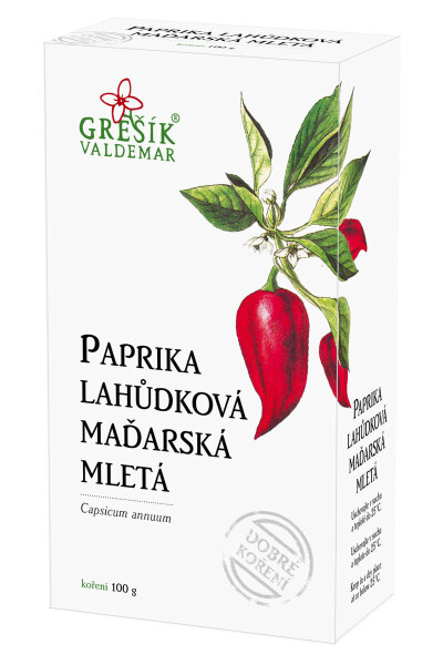 Grešík Paprika lahůdková maďarská mletá 100g