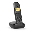 Gigaset A270 černá / DECT bezdrátový telefon / LCD displej (S30852-H2812-R601)