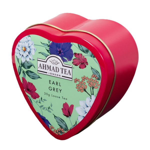 Ahmad Tea | Heart Caddy Earl Grey | 30g sypaný