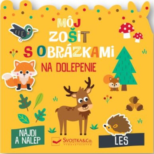 Môj zošit obrázkami na dolepenie Les