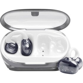 JBL Soundgear Clips TWS otevřená sluchátka Bluetooth®, Bez kabelu stereo bílá headset, odolné vůči potu, dotykové ovládání Hi-Fi