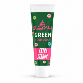 SweetArt gelová barva tuba Intense Green (30