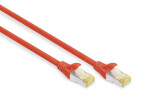 Digitus DK-1644-010-R-10 síťový kabel Cat6 S/FTP 1 m červená 10 ks (DK-1644-010-R-10)