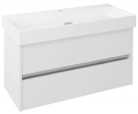 SAPHO - NIRONA umyvadlová skříňka 95x51,5x43 cm, bílá NR100-3030