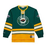 Mitchell & Ness Pánská mikina Minnesota Wild NHL Heritage Lace-Up Jersey Crew Velikost: XL