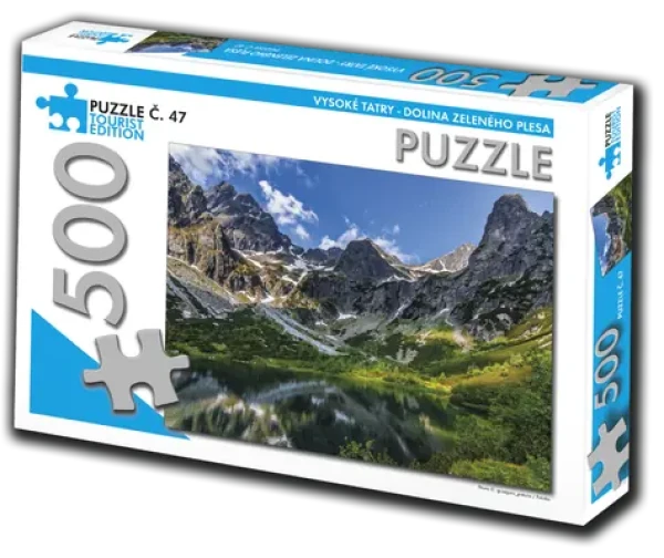 TOURIST EDITION Puzzle Vysoké Tatry, Dolina Zeleného plesa (č.47)